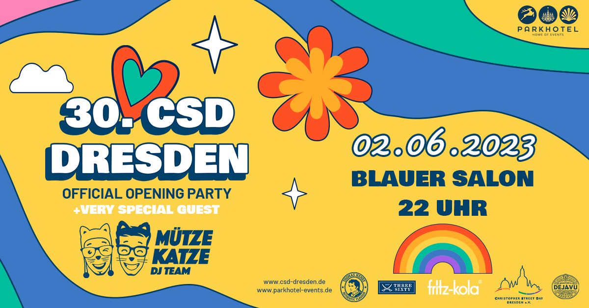 30. CSD DRESDEN - DIE  OFFIZIELLE OPENING PARTY!